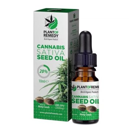 Aceite de Cáñamo CBD 20% Plant of Life Remedy 10ml.