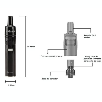 Vaporizador Original Atmos Kiln RA - Imagen 5