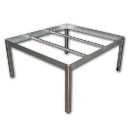 Soporte Bandeja 120x120 cm. Metal. Para Bandeja Negra