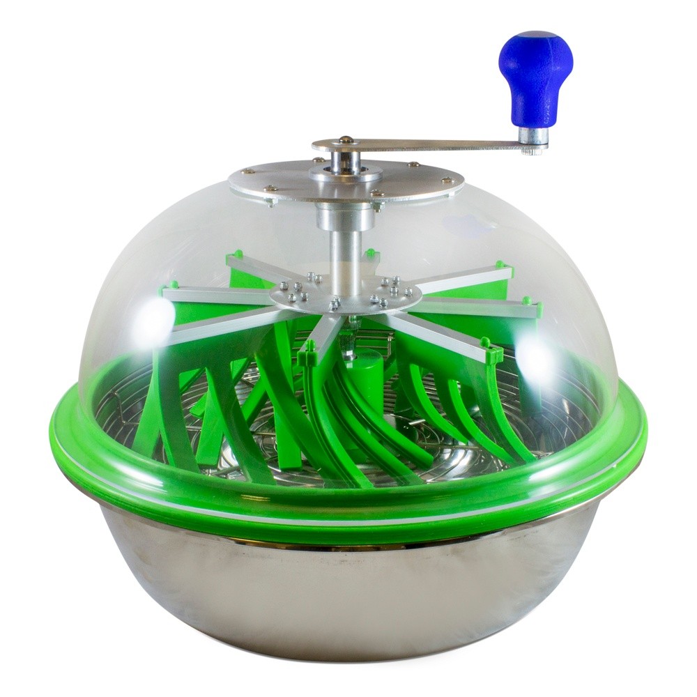 Peladora Leaf Cutter Pro 40cm manual transparente verde