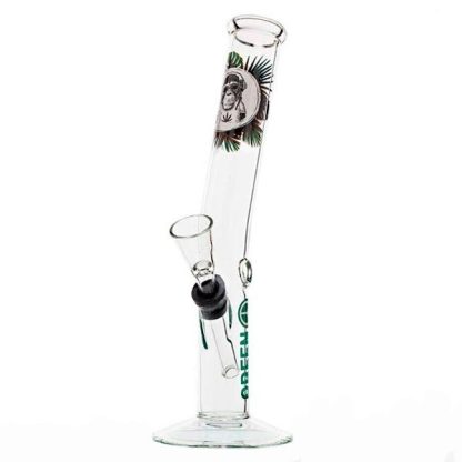 Bong Cristal Green Monkey 20 cm.