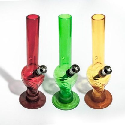 Bong Plástico 21 cm Colores Surtidos