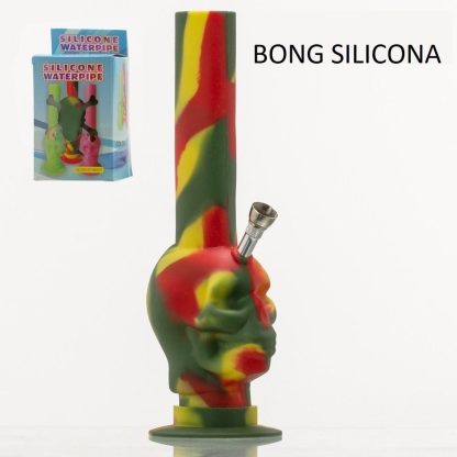 Bong Silicona Calavera