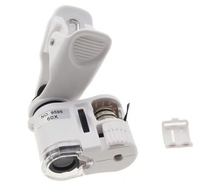 Microscopio LED 60X Clip Universal